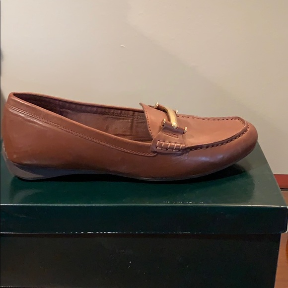 Ralph Lauren Women’s Mid Brown Loafer 9B - Picture 3 of 8